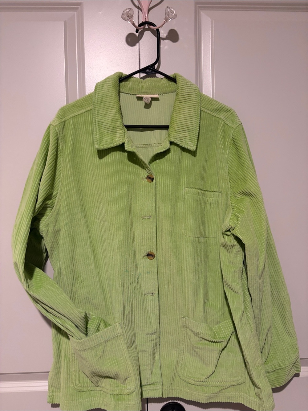 Appleseed's Light Green Corduroy Jacket